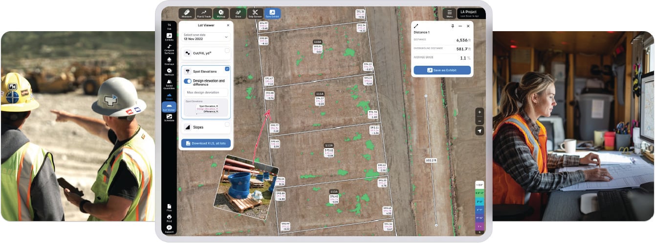 TraceAir Lot Viewer